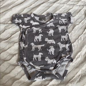 Dog Print Bodysuit
